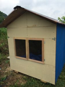 おき庵2号を建てにいったゾ