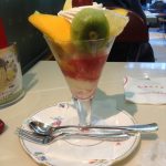 【アイモバリアルグルメツアー】銀座エリアのフルーツパフェを食す