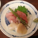 【アイモバリアルグルメツアー】築地エリアのお刺身を食す