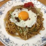 【アイモバリアルグルメツアー】横手エリアの横手の焼きそばを食す
