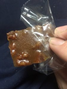 【アイモバリアルグルメツアー】郡山エリアのゆべしを買って食べてみる